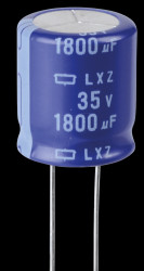 ELXZ350ELL182MM20S ELKO, 1800 µF, 35 V, 105 °C