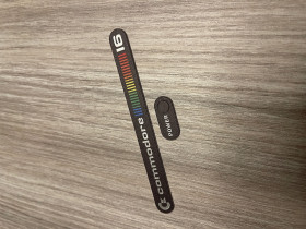 Commodore 16 badges various - 0,5mm thick