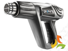 Opalarka 230V 2000W, zakres temperatur 25st.C-600st.C 59G524 GRAPHITE