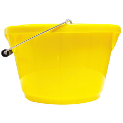 Red Gorilla B4/GP/Y B4 Shallow Bucket Yellow 10 litre