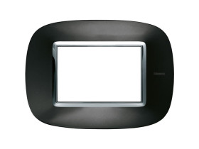 AXOLUTE Ramka 1 pojedyncza owalna 3 moduły AXOLUTE antracyt HB4803XS LEGRAND