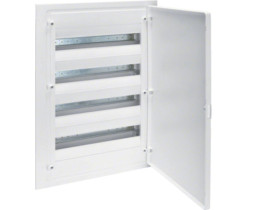 Rozdzielnica podtynkowa 72 modułowa 4x18M drzwi pełne IP40 GOLF VF418PD HAGER