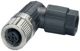 Lütze 490196 Złącze czujnika/aktuatora KUWK-M12 4-POL-A FK, piny: 4, 1 szt.