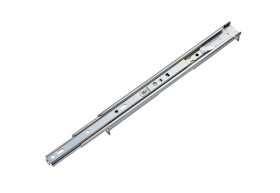 Poręcz szafy, typ: Prowadnica ślizgowa teleskopowa, maks. obciążenie: 43kg, dł. ślizgu: 356mm, DZ2807