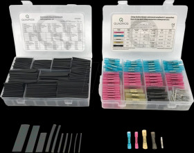 2107C407 Heat-shrink tubing box + crimp connector