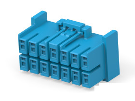 Wzmocnione złącze zasilania 14-pinowe TE Connectivity 300 V AC Żeński