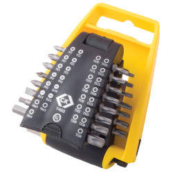 CK Tools T4502 Screwdriver Bit Clip - Mixed Set of 31