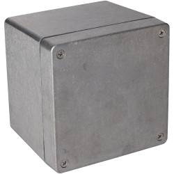 R-TECH 304242 IP65 Diecast Box 120.5 x 120.5 x 101.5mm