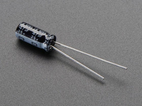 Adafruit 47uF 25V Electrolytic Capacitors - Pack of 10