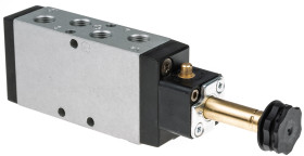 Pneumatyczne zawory elektromagnetyczne Parker 5/2 G 1/8 5/2 portowy 1/8in