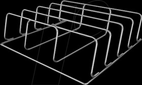 XSKOGXLRBRKEU Ninja Woodfire XL rib rack