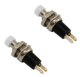 Opencircuit Tactile push buttons white - 2 pcs