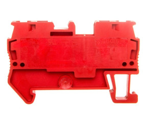Listwa zaciskowa przepustowa 2-przewodowa 0,08-6mm2 czerwona ST 4 RD 3037151 /50szt./