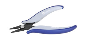 Szczypce płaskie Szczypce z płaskimi końcówkami ideal-tek długość szczęk: 20mm długość całkowita: 146 mm Stal węglowa