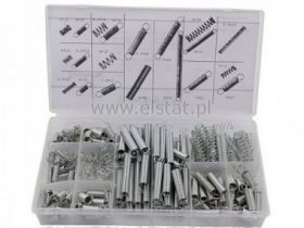Zestaw sprężyn 200 szt; ściągające i rozciągające