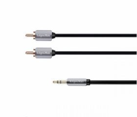 Przyłącze Jack 3.5mm stereo - 2xRCA 1.8m