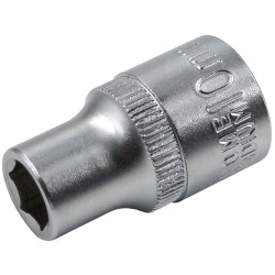 Faithfull FAISOC1210Q Hex Socket 1/2in Drive 10mm