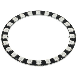 Pierścień 24 diod adresowalnych LED RGB WS2812 5V