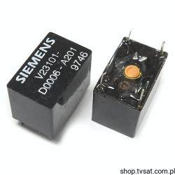 V23101-D1007-B201 Relay 24VDC 1A Coil 1280R THT SIEMENS