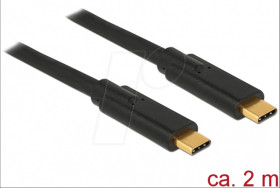 85527 Delock cable USB 3.0 C male &gt; C male 5A 2 m