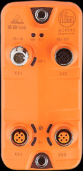 Sensor-actuator distributor, AS-Interface, IO-Link, 2 x M12, AC6002