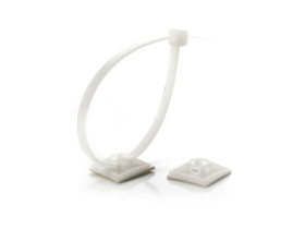 Uchwyt mocujący samoprzylepny HW-4AC biały 100 sztuk TRYTYT