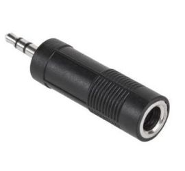 PRZEJŚCIE WTYK JACK 3,5 mm / GNIAZDO 6,3 mm STEREO (ZLJACK WT35GN63)
