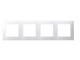 SZAFIR Ramka 4 poczwórna biały R-4Z/00 OSPEL