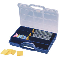 CellPack 193442 Heatshrink Set 2:1 Shrinkage 66 Parts Adjustable Dividers