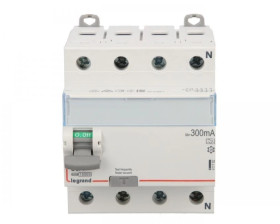 Wyłącznik różnicowoprądowy 4P 80A 0,3A typ A P304 DX3 411782