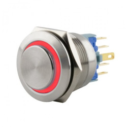 PRZYCISK OKRAGLY 22MM CHWILOWY PODSWIE