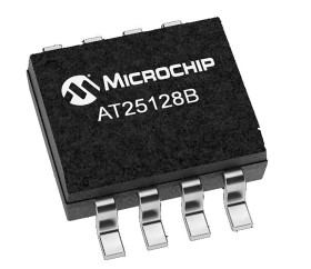 Pamięć EEPROM Montaż powierzchniowy 128kbit 8-pinowy SOIC-8 16k x 8 bitów