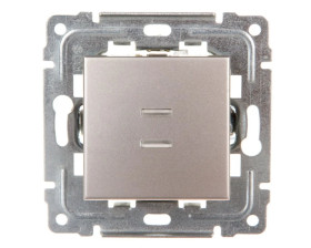 DANTE Przycisk światło / dzwonek podświetlany inox 464110