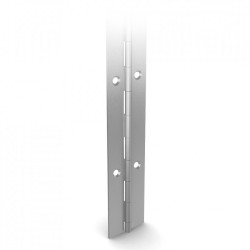 Zawias fortepianowy Stal długość 2040mm Zawias fortepianowy szerokość 50mm Swobodne wychylanie