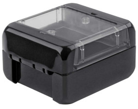 Obudowa Poliwęglan V0 szerokość zew. 80 mm długość zew. 89 mm wys. zew. 47 mm Bopla IP66, IP68 Szary grafitowy