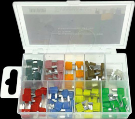 341.750 Assortment - blade fuses, Mini type,&lt;br /&gt;