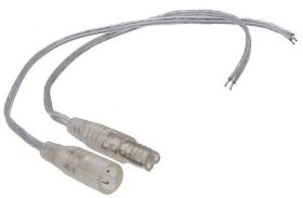 LED KOMPLET ZŁĄCZ DC 2PIN WODOODPORNY (ZLLED DCWP2PIN)