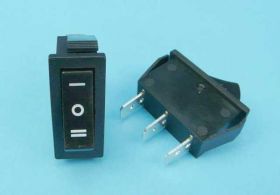 RS-1033-C6BK ON-OFF-ON 3-PIN 15A