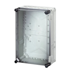 Obudowa Mi z zawiasami, IP 65, wlk.3 - 315x450x170, pokrywa przezroczysta Mi 9300 20001049