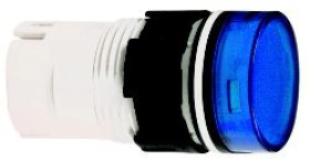 Napęd wskaźnika św., O 16, okrągła, nieb. zintegr. LED ZB6AV6