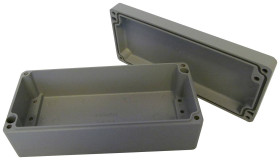 Reltech EfaBox 128-000-398 Obudowa uniwersalna aluminium malowany proszkowo szary 1 szt.