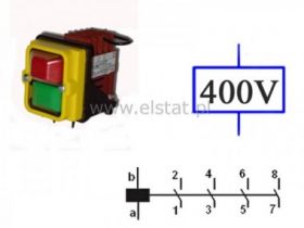 Wył. elektromag. 3F EBSED-40.01 c:400V 16A 10p