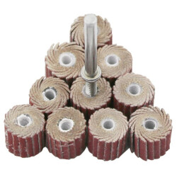P180 - 10mm Polishing Mounted Flap Wheel