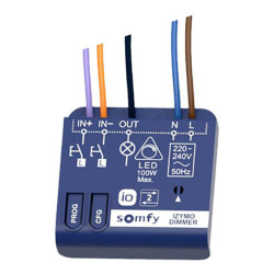 Somfy 1822663 IO Wireless Receiver Dimmable App Control Enhanced Safety