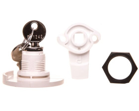 Zamek cylindryczny nr 1242E univers do obudowy IP44 FZ597N