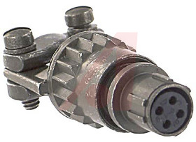 Złącze 4-pinowe Męski Amphenol Industrial Żeński Montaż na kablu MIL-DTL-26482 rozmiar 8