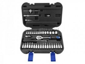 Zestaw kluczy nasadowych 1/4`` 38 elementów.