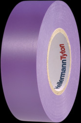 Insulation tape, 19 x 0.15 mm, self-extinguishing, PVC, purple, 20 m, 710-00160