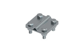 Złącze uniwersalne 2-elem. 60x60 bednarka-drut8 stal ocynkowana galwanicznie 214.2 OC 21400201