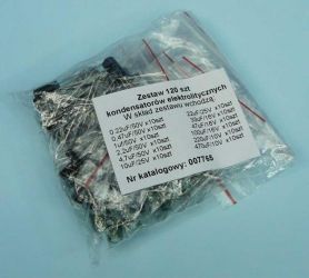 ZESTAW KOND.ELEKTROLIT.120szt TYP-2